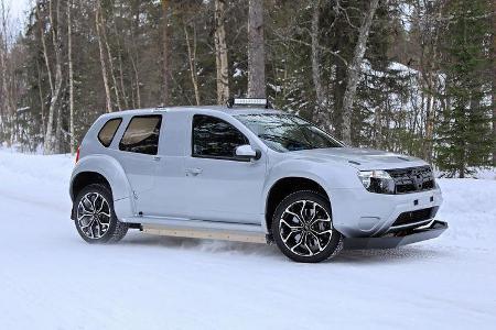 Erlkönig Dacia Duster Prototyp (Alpine SUV)