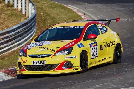 VLN2015-Nürburgring-Opel Astra OPC Cup-Startnummer #339-CUP1