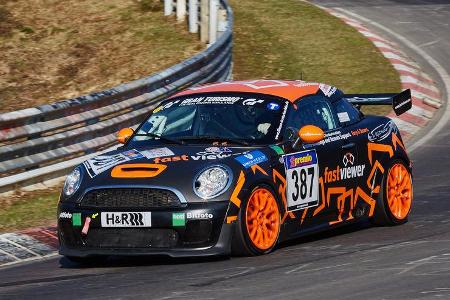 VLN2015-Nürburgring-BMW MINI JCW-Startnummer #387-SP2T