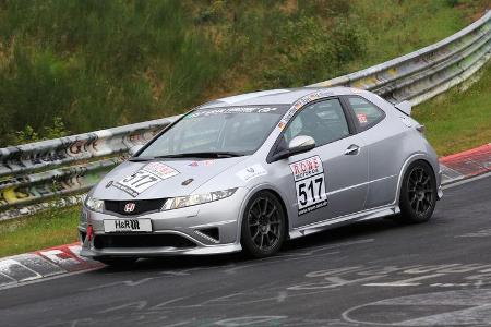 VLN - Nürburgring Nordschleife - Startnummer #517 - Honda Civic Type R - MSC Münster e.V. DMV - V3