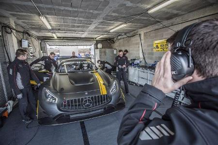 Mercedes AMG GT3, Frontansicht