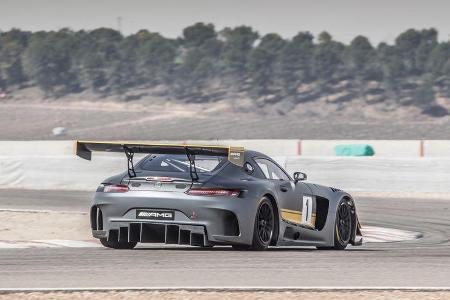 Mercedes AMG GT3, Heckansicht