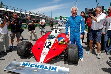 Jacques Villeneuve - Ferrari 312T3 - GP Kanada