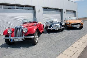 MGTF, MGA, MGB, Frontansicht