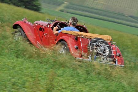 MG TF 1500, Heckansicht