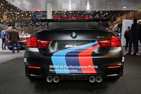 BMW stellt in Genf das Safety Car der MotoGP vor. Der S55-Motor wurde dafür modifiziert und leistet nun 465 PS.