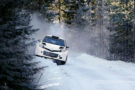 Toyota WRC, Probefahrten, Schweden
