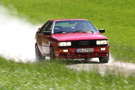 Audi Quattro, Frontansicht