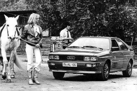 Audi quattro, Front, Kühlergrill