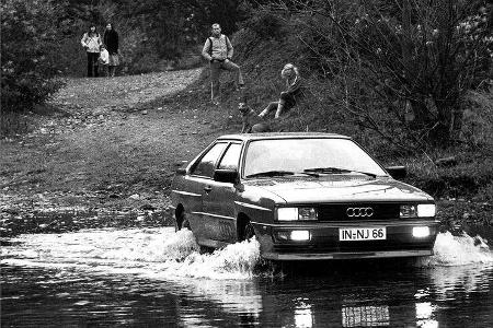 Audi quattro, Front, Kühlergrill