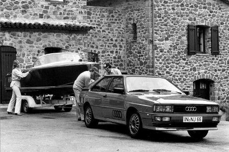 Audi quattro, Front, Kühlergrill
