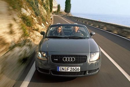 Audi TT Roadster 1.8 T Quattro (8N), Frontansicht