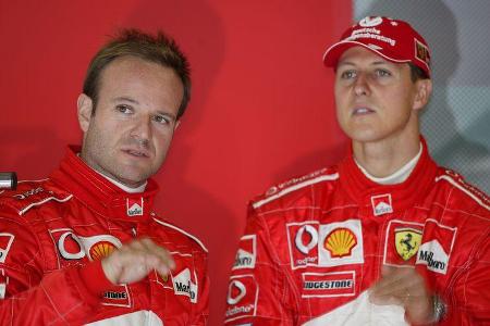 Rubens Barrichello - Michael Schumacher - Ferrari