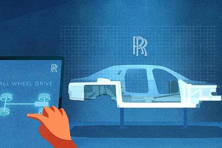 Rolls-Royce Ghost Teaser Allradantrieb