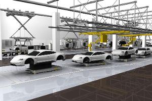 Porsche Taycan Produktion