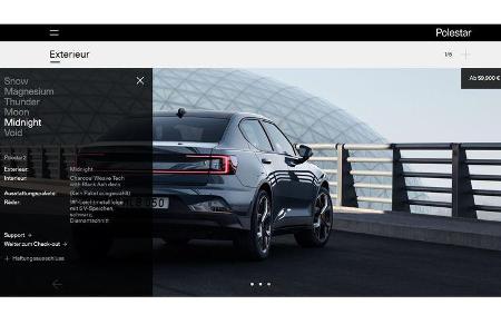 Polestar 2 (2019) Konfigurator