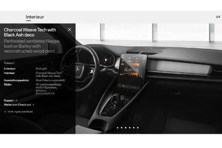 Polestar 2 (2019) Konfigurator