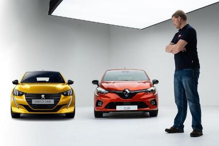 Renault Clio Peugeot 208 Vergleich