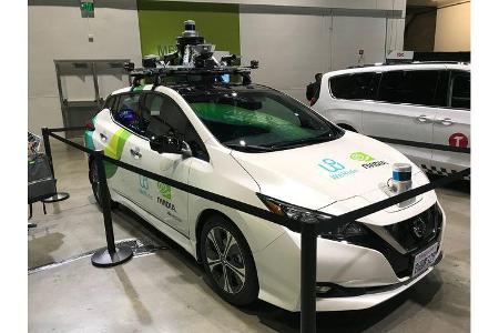 Nvidia Technik-Konferenz GPU, Nissan Leaf