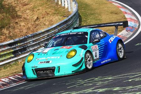 VLN - Nürburgring Nordschleife - Startnummer #4 - Porsche 911 GT3 R (991) - Falken Motorsports - SP9 PRO