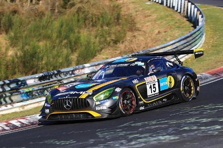VLN - Nürburgring Nordschleife - Startnummer #15 - Mercedes-AMG GT3 - Mercedes-AMG Team BLACK FALCON - SP9 PRO
