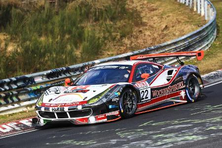 VLN - Nürburgring Nordschleife - Startnummer #22 - Ferrari 488 GT3 - Wochenspiegel Team Monschau - SP9 PRE