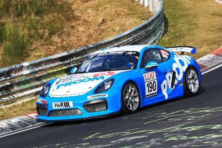 VLN - Nürburgring Nordschleife - Startnummer #190 - Porsche Cayman GT 4 CS MR - PROOM Racing - SP10