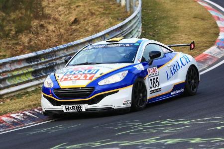 VLN - Nürburgring Nordschleife - Startnummer #385 - Peugeot RCZ Cup - Team Rallye Top - SP2T