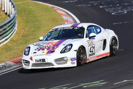 VLN - Nürburgring Nordschleife - Startnummer #421 - Porsche Cayman S - Team Mathol Racing e.V. - V6