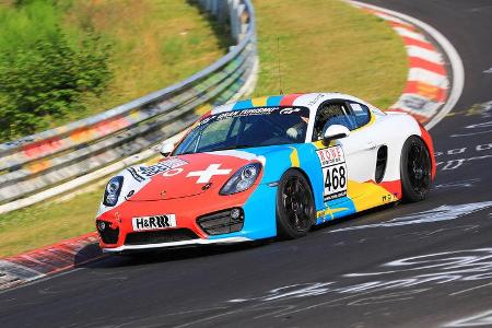VLN - Nürburgring Nordschleife - Startnummer #468 - Porsche Cayman - V5