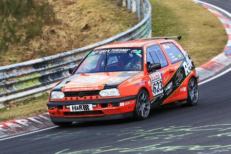 VLN - Nürburgring Nordschleife - Startnummer #623 - VW Golf 3 16V - 24H - MSC Sinzig - H2