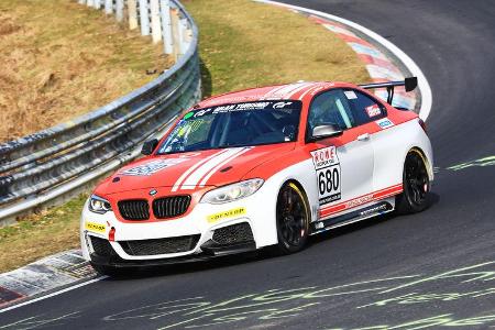VLN - Nürburgring Nordschleife - Startnummer #680 - BMW M235i Racing Cup - Fanclub Mathol Racing e.V. - CUP5