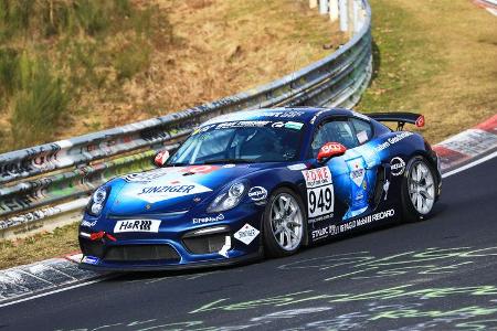 VLN - Nürburgring Nordschleife - Startnummer #949 - Porsche Cayman GT4 CS - Team Securtal Sorg Rennsport - CUP3