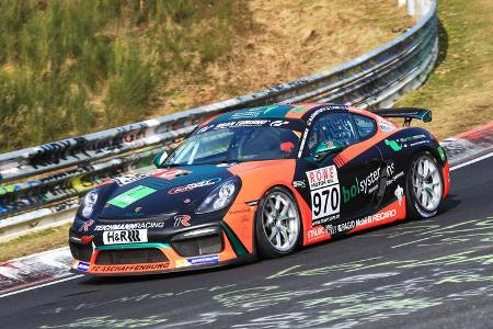 VLN - Nürburgring Nordschleife - Startnummer #970 - Porsche Cayman GT4 CS - Teichmann Racing - CUP3