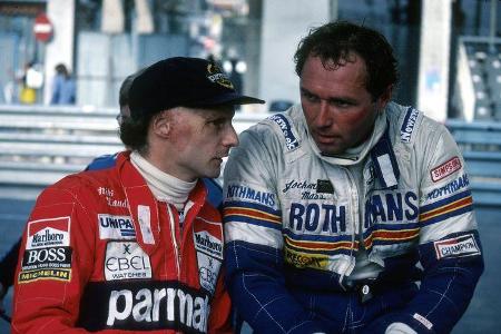 Niki Lauda - Jochen Mass - GP Monaco 1982