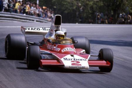 Jochen Mass - McLaren-Ford M23 - GP Spanien 1975 - Montjuich