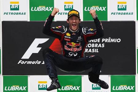 Mark Webber GP Brasilien 2011