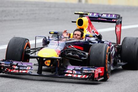Mark Webber - GP Brasilien 2013