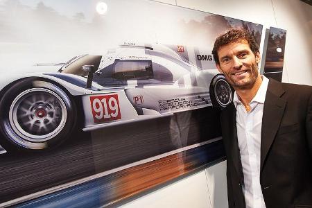 Mark Webber - Autosalon Genf 2014