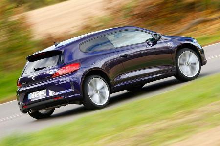 VW Scirocco TDI, Seitenansicht