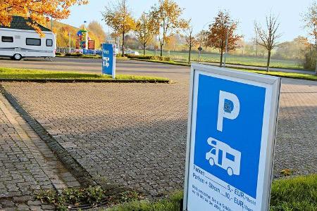 Stellplatz am Aral-Autohof