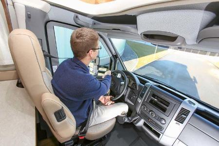 Der Van S zeigt wendiges Fahrverhalten.