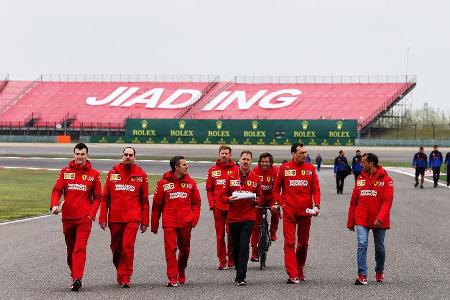 Sebastian Vettel - Ferrari - GP China - Shanghai - Formel 1 - Donnerstag - 11.4.2019