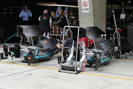 Mercedes - GP China - Shanghai - Formel 1 - Donnerstag - 11.4.2019