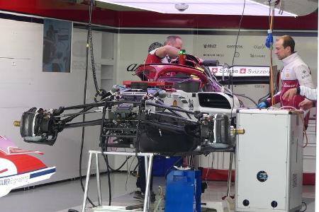 Alfa-Sauber - GP China - Shanghai - Formel 1 - Donnerstag - 11.4.2019