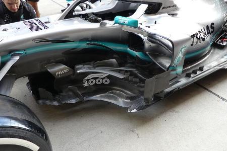 Mercedes - GP China - Shanghai - Formel 1 - Donnerstag - 11.4.2019