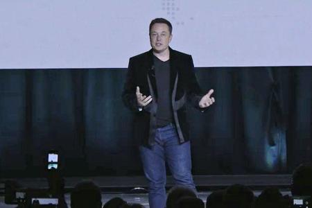 Tesla Model X Elon Musk