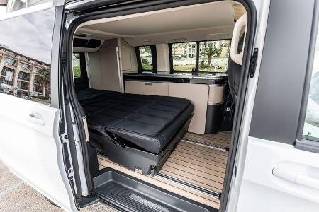 Mercedes-Benz V300d 4Matic, Marco Polo, Bett