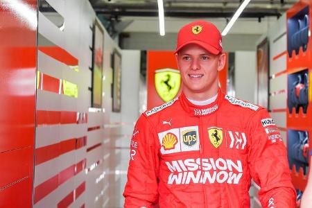 Mick Schumacher - Ferrari - F1-Test - Bahrain - 2. April 2019