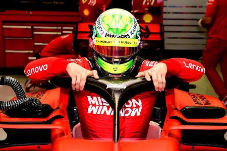 Mick Schumacher - Ferrari - F1-Test - Bahrain - 2. April 2019